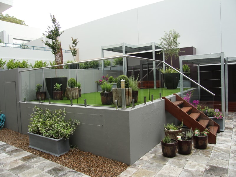 modern two storey landscaping design gallery 6