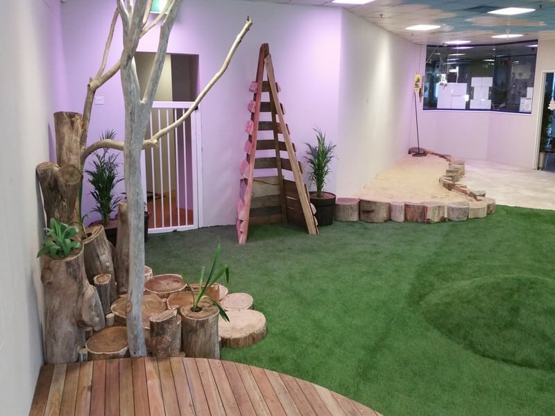 pre school play area landscaping